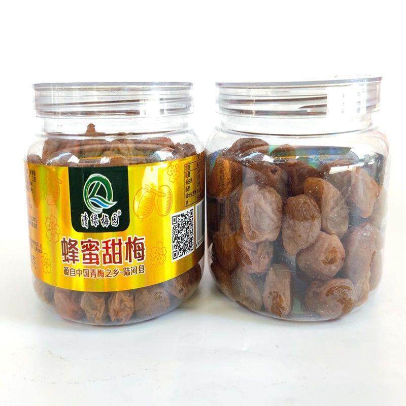 新货陆河特产蜂蜜甜梅古式话梅孕妇梅青梅零食罐装潮汕特