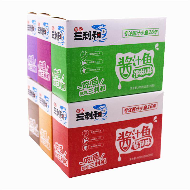 新日期三利和酱汁鱼小鱼干