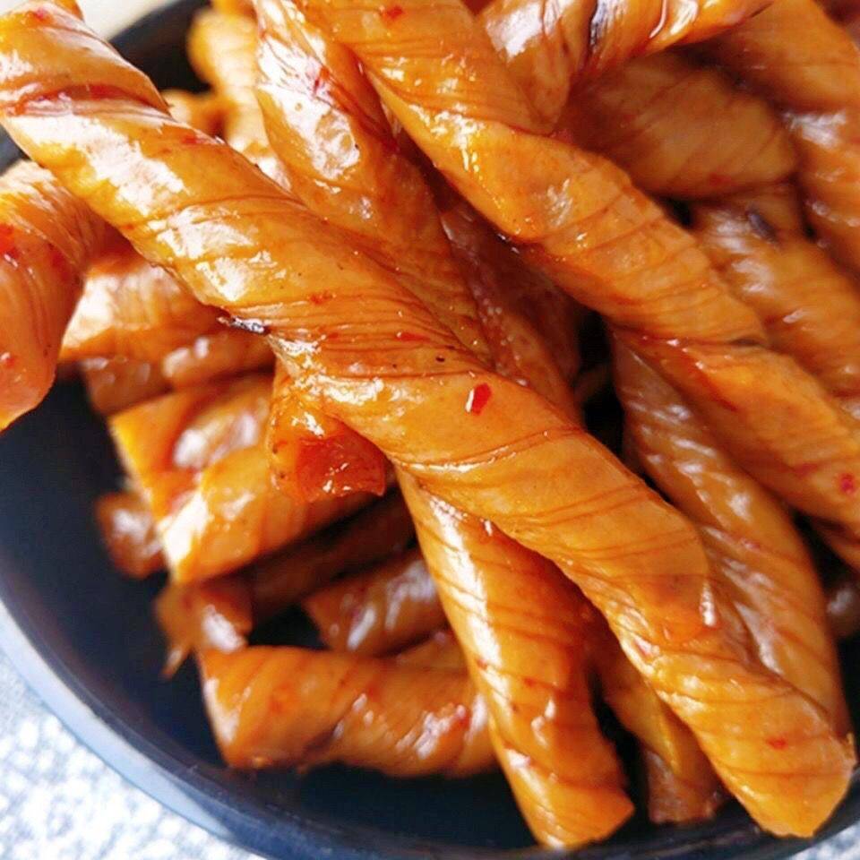 速发现货澎朋麻辣豆干豆皮辣条东北特产铁岭老品牌儿时零食豆制品