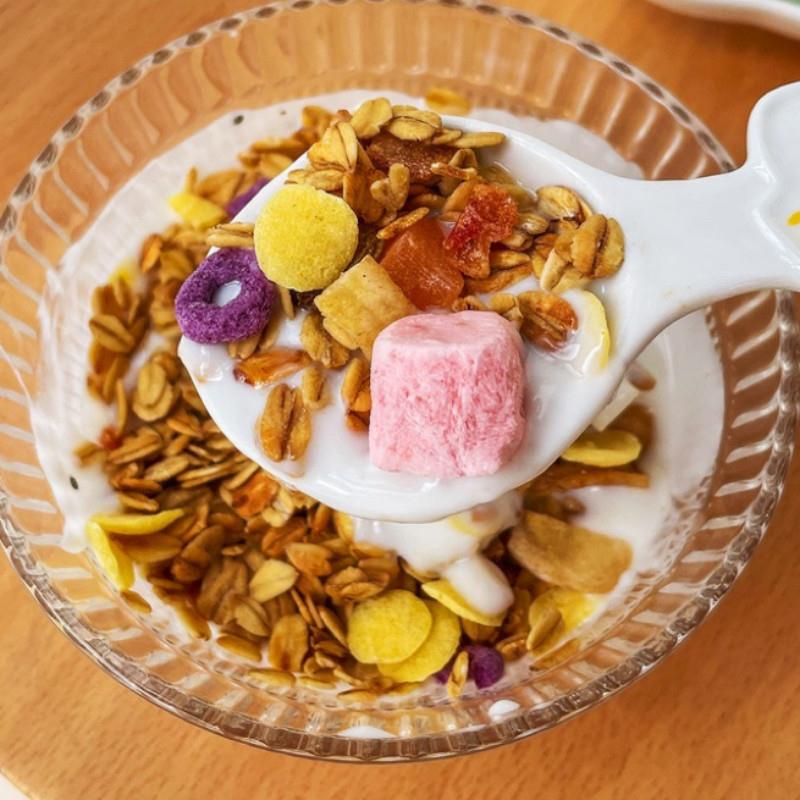 速发现货序木堂欧享客草莓奇亚籽酸奶水果燕麦片坚果烘焙营养即食