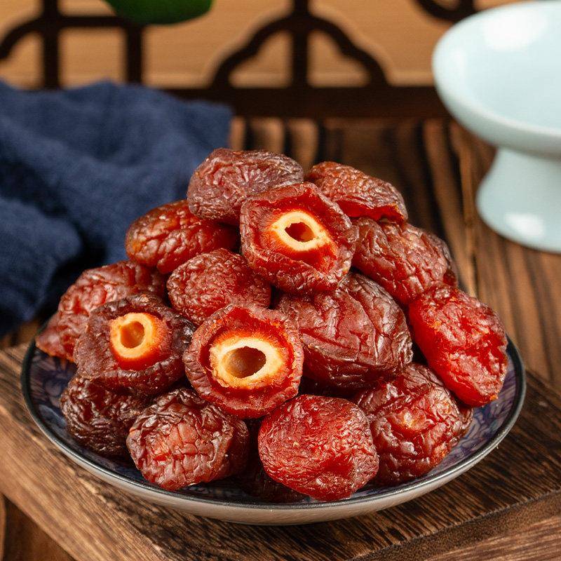速发现货半边梅果干罐装话梅干梅子情人梅半梅干果脯蜜饯230g零食