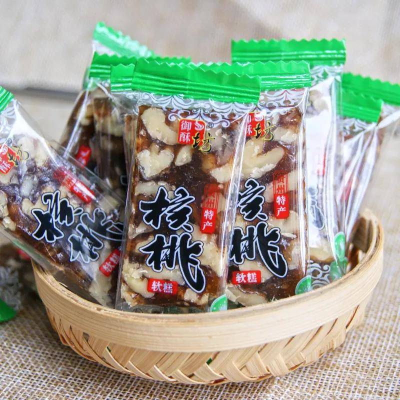 速发现货贵州特产御酥坊核桃软糕特色零食小吃158克/袋