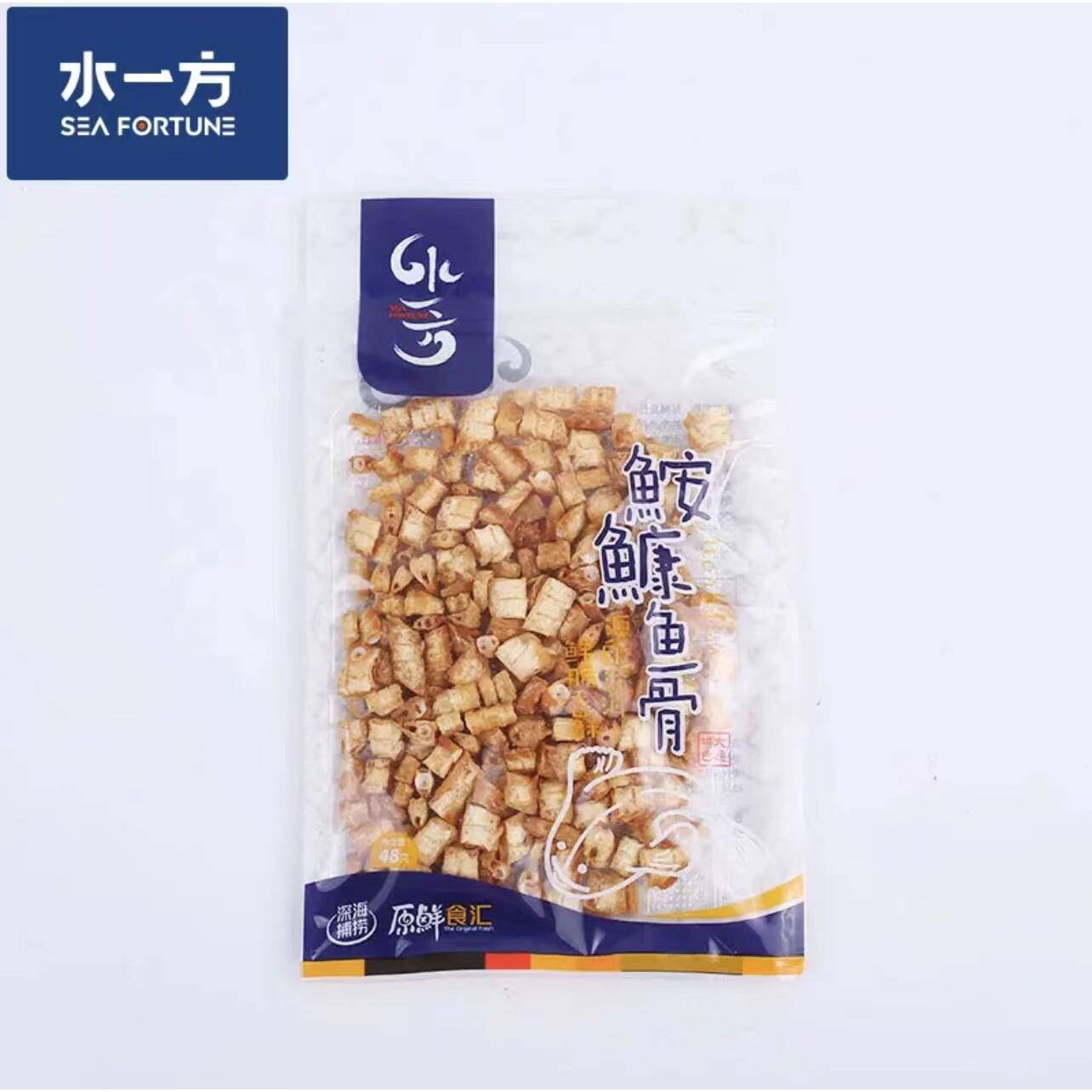 速发现货水一方安康鱼骨海鲜即食小吃正宗大连特产高蛋白海味聚会