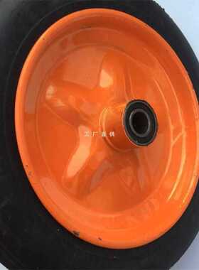5IJO14寸实心橡胶轮胎直径30cm免充气轮子防爆防扎优300-8实心轮1