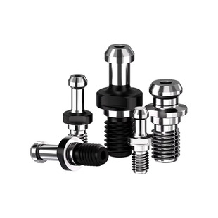 数控刀柄拉钉BT30BT40BT50高精通孔出水后拉式内冷拉钉45°60°90