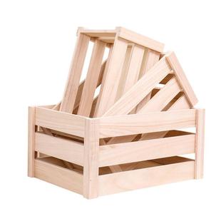 实木收纳木条箱复古装饰木箱木框箱超市陈列木箱子长方形木安金协