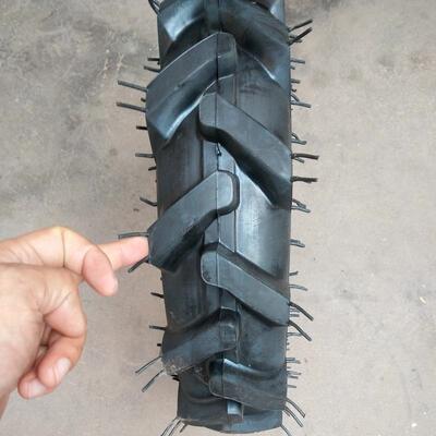 供应精品4.00/400-10人字花微耕机小型手扶拖拉机用防滑耐磨轮胎