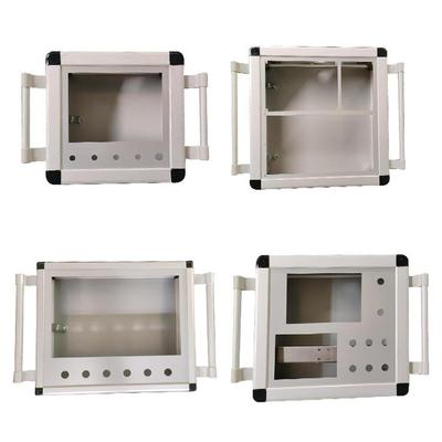 悬臂控制箱人机界面机床吊臂箱铝合金电控箱寸寸触摸屏