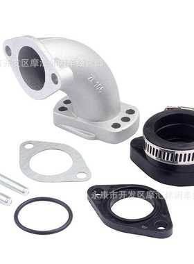 适用VM22/26 PE24 PE28 125-160CC LF YX化油器喉管进气管转接头