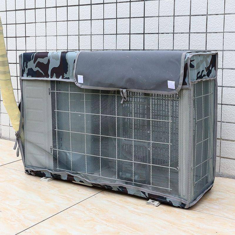 双层加厚开机不取空调外机套防晒防水防尘雪室外空调防尘保护罩