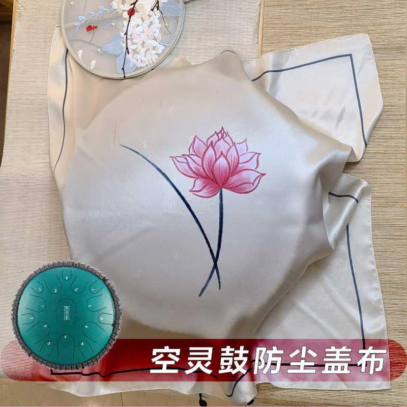 鼓锤空灵鼓防尘盖布鼓锤鼓槌鼓棒配件音阶贴数字贴银色金属贴图片
