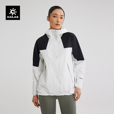 KAILAS凯乐石鲁朗冲锋衣防风防水透气登山服户外宽松外套女款