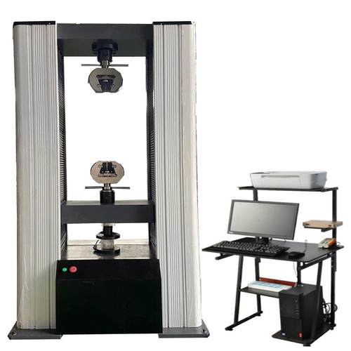 五金连接件拉断力试验机氧化铝铜断后伸长率检测仪电子万能机