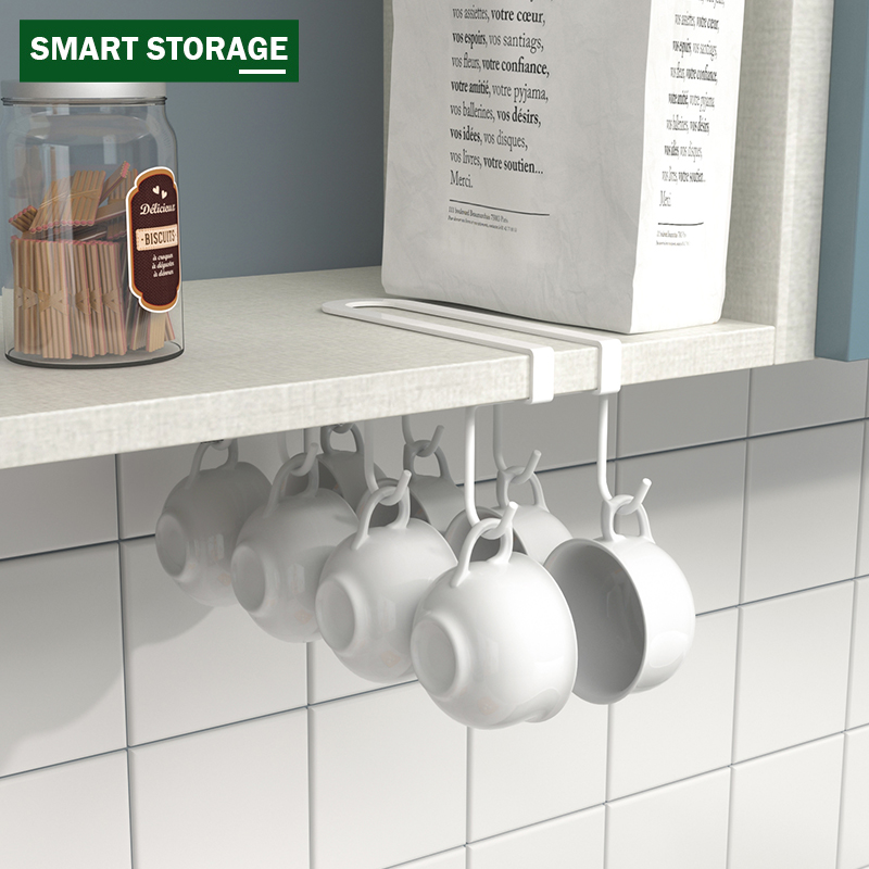 厨房挂钩免打孔厨卫挂件厨具用品厨房勺子铲子挂架免钉悬挂式挂钩