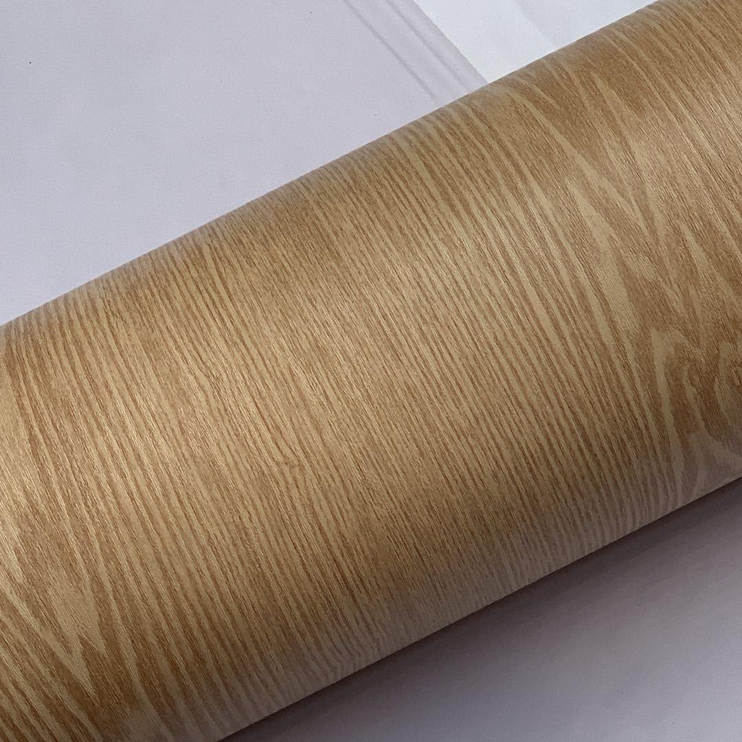 特厚木纹水曲柳自粘墙纸壁纸原木色家具翻新贴纸装饰波音软片