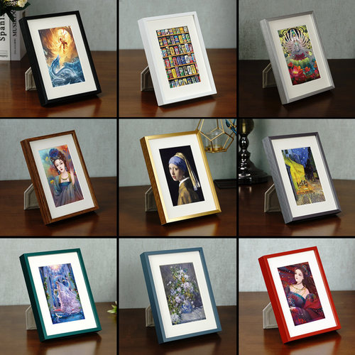 优选迷你拼图框234片10x15CM160片150片169片胶囊拼图裱框架相框