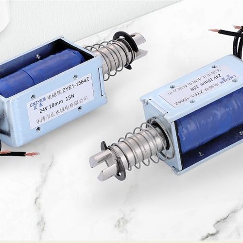 优选直流贯通式电磁铁ZYE1-1564Z 推拉式牵引电磁铁 10MM 8N15N20