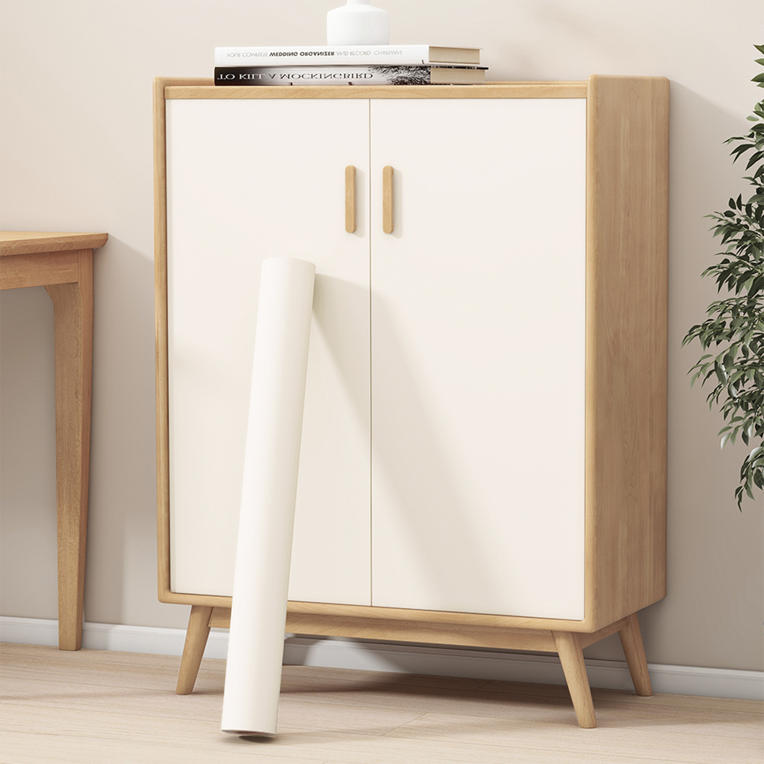 优选柜子贴纸翻新家具防水自粘法式墙纸衣柜橱柜桌面柜门改色美化