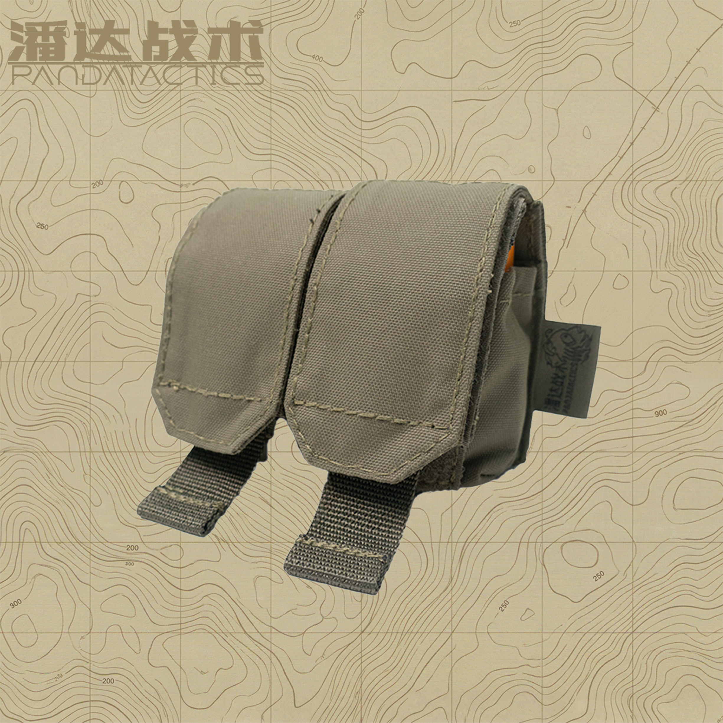 【潘达战术】PD-162双联蛋包雷包苹果包82-161战术工具翻盖附件包