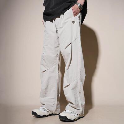 LOADMIND美式高街工装裤子男休闲直筒伞兵长裤冲锋速干登山机能潮