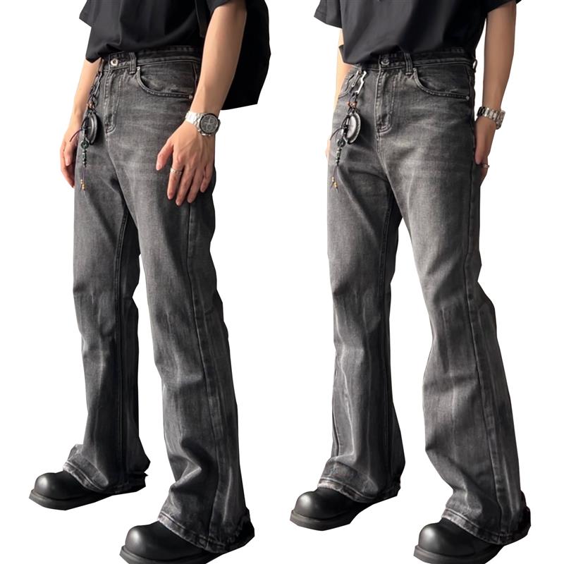 【平替神牛】甄枚前Demna Flared破坏微喇百搭cleanfit显高牛仔裤