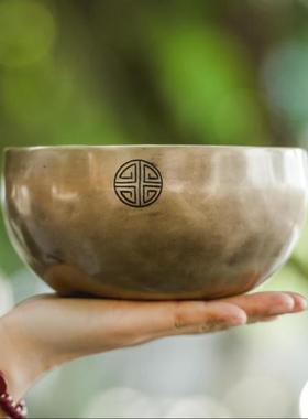 升级卡萨唱碗，尼泊尔手工唱碗，覆古色彩，冥想减压，铜器饰品