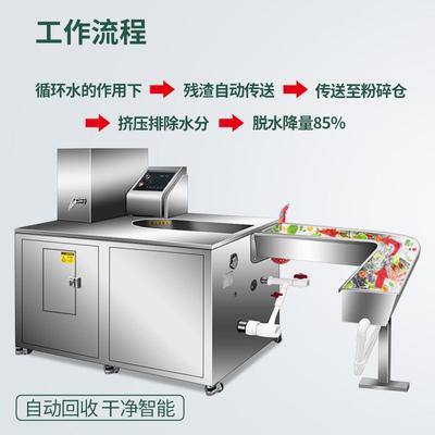 商用智能垃圾处理分器工厂食理油堂酒店厨XZ-HS09房水渣离多功能