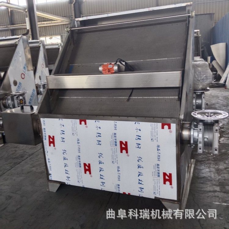 1200型斜筛式干湿分离机 猪粪便粪肥固液分离器 水泡鸡粪脱水机