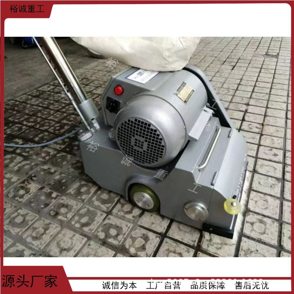 自动吸尘木地板打磨机手推重型砂带机实木旧地板翻新抛光打磨设备