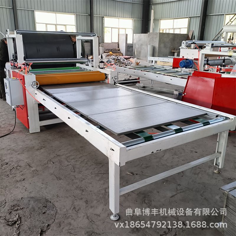 阻燃XPS白色板覆膜机 聚苯乙烯挤塑板隔音橡塑海绵热熔胶复合机