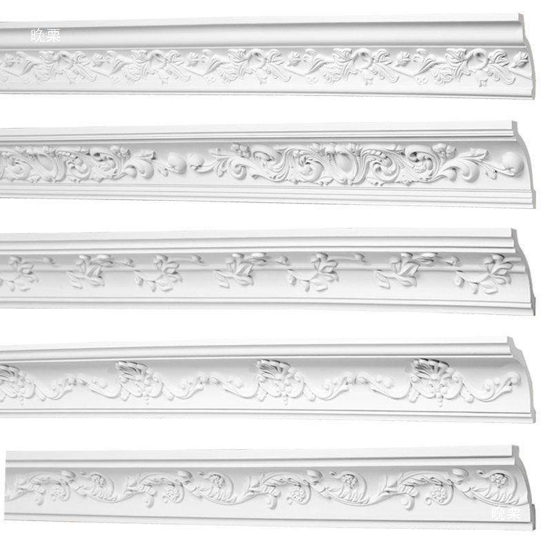 线条客厅吊顶欧式装修顶角线别墅天花装饰造型法式仿石膏阴角线
