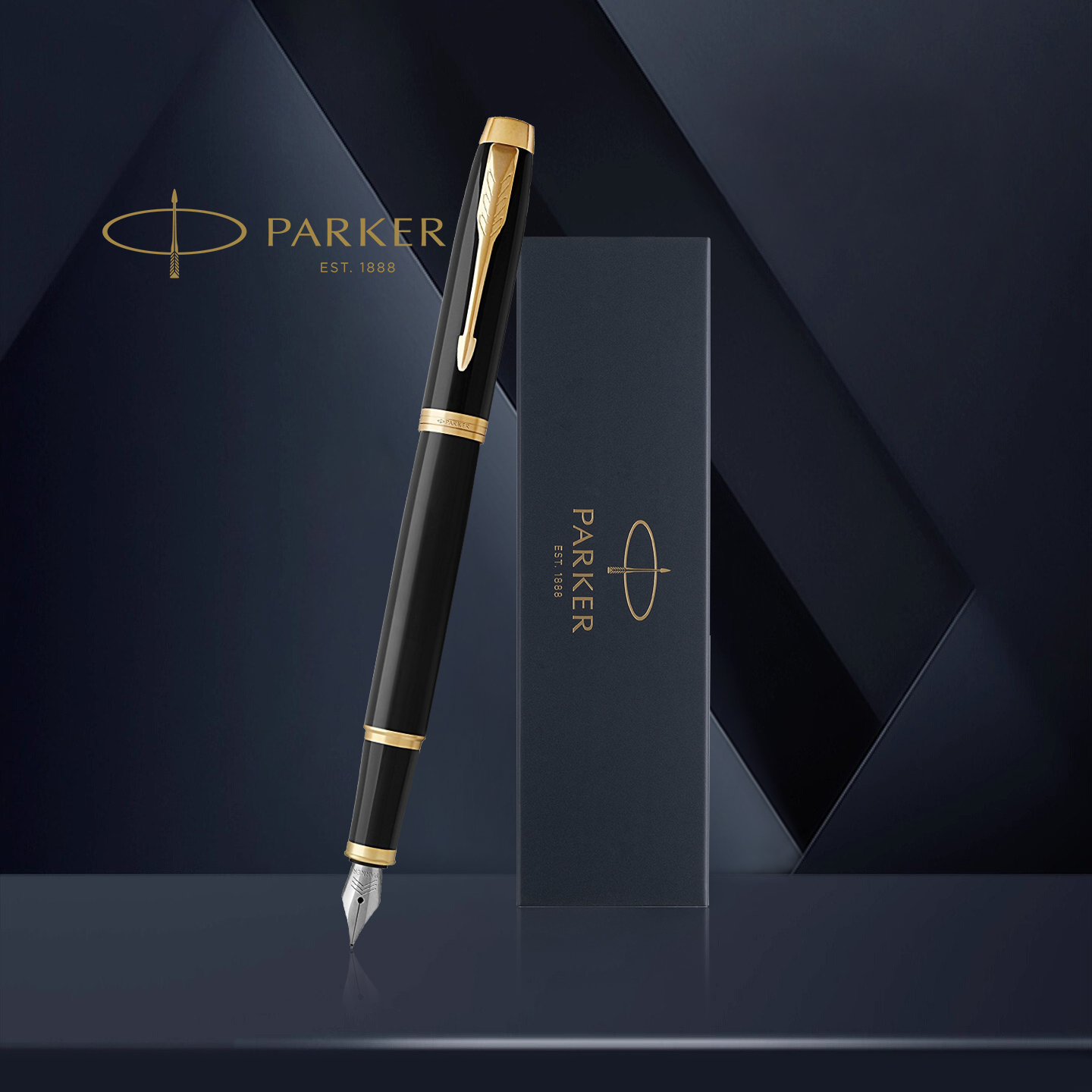 【送朋友领导礼物】PARKER/派克钢笔官方旗舰店正品高档男士商务签字笔成人练字刻字定制生日礼物礼盒套装
