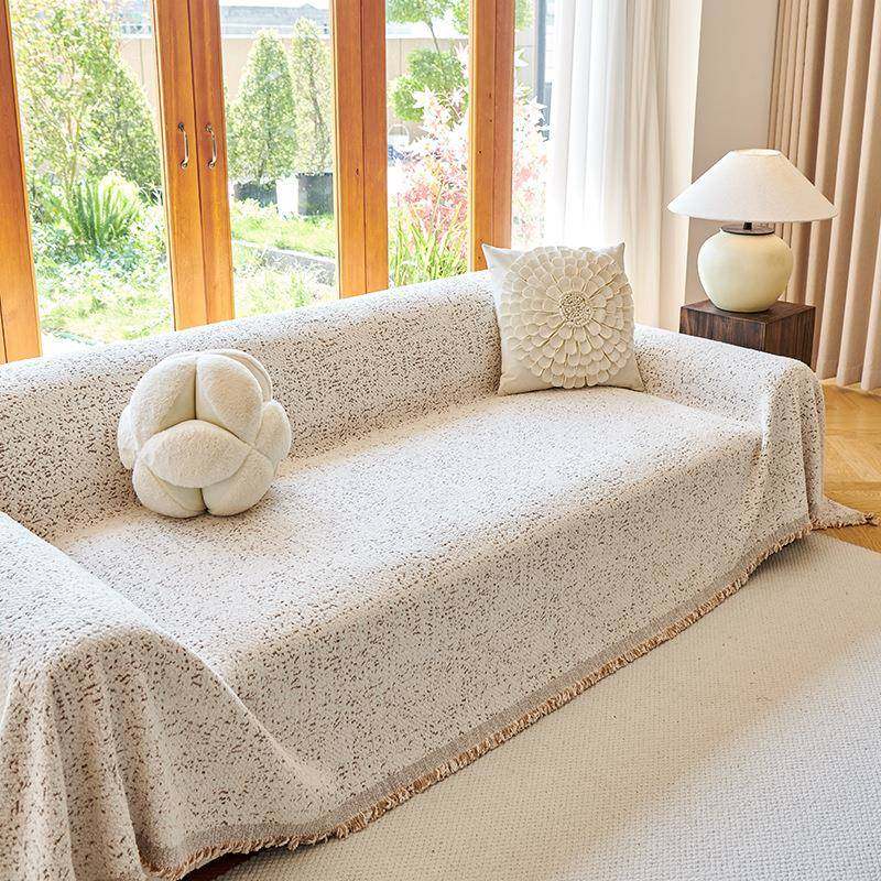 纯色毛毛纱加厚现代简约毛绒秋冬全盖全包沙发盖布沙发巾沙发套罩,居家布艺,沙发套,淘宝优惠券,粉丝福利购,淘宝优惠卷