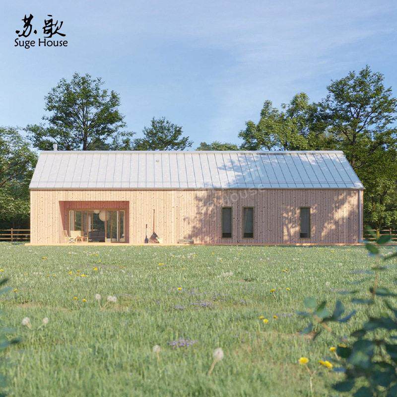 厂家直销镀锌钢结构住人模块化住宅设计建造创意小木屋安装施工
