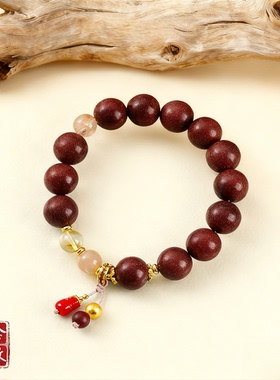 花蕊合香珠单圈手串古法工艺香丸手链女新中式合香珠手链