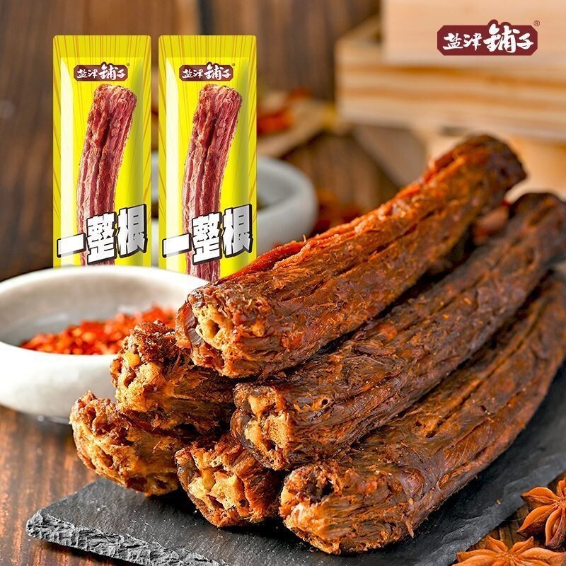 盐津铺子风干鸭脖手撕整根65g鸭脖子零食独立装休闲小吃香辣辣味