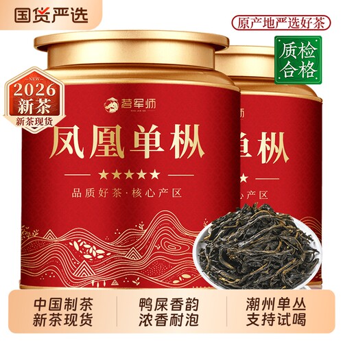 潮州凤凰单枞茶鸭屎香单丛乌龙茶