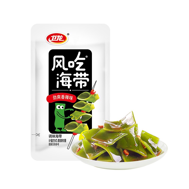 卫龙香辣风吃海带轻巧版散装图片