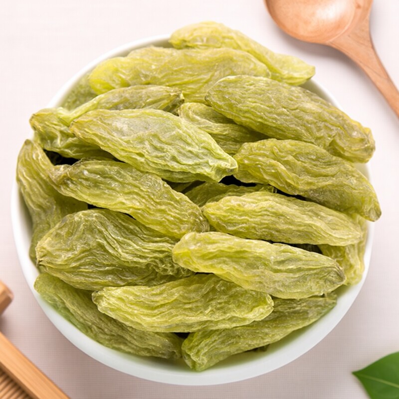 特产新疆葡萄干免洗吐鲁番绿香妃王超大特等干净即食500g优质无核