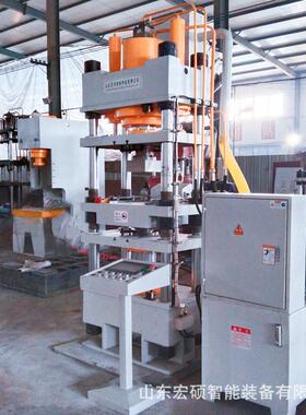 供应全自动粉末压盐压力机牲畜盐砖机高效率粉末压块四柱油压机