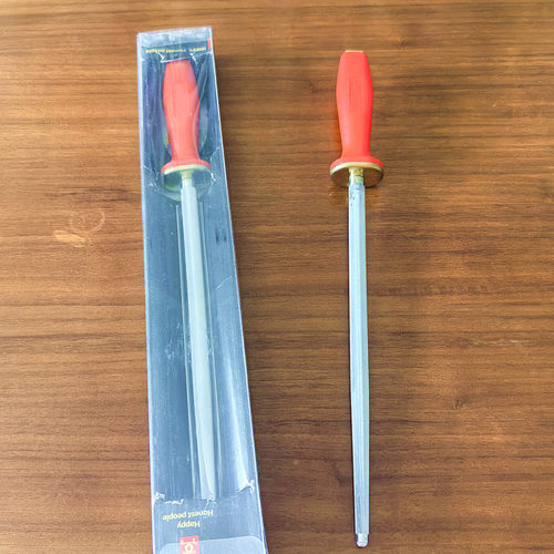 福立人磨刀棒A-1进口合金钢刀棍商用屠宰肉店快速磨刀器细纹强磁