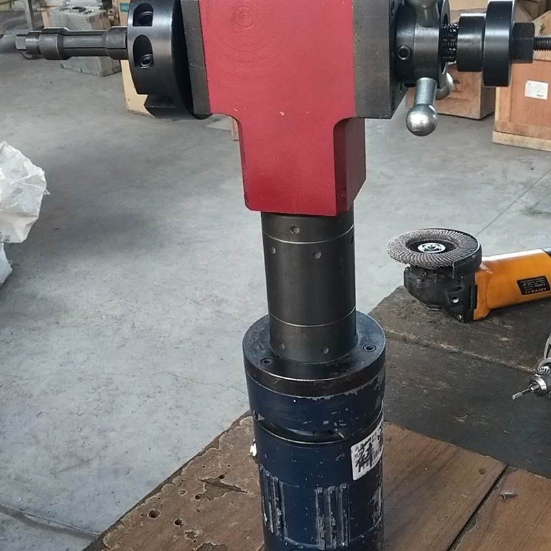 管道内涨式坡口机金属管不锈钢管道电动平口机便携式倒角机