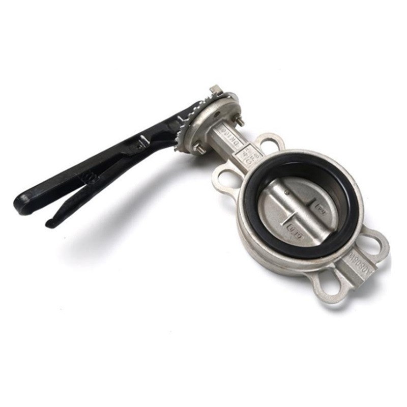 薄壁不锈钢水管管件  不锈钢阀门配件不锈钢对夹蝶阀