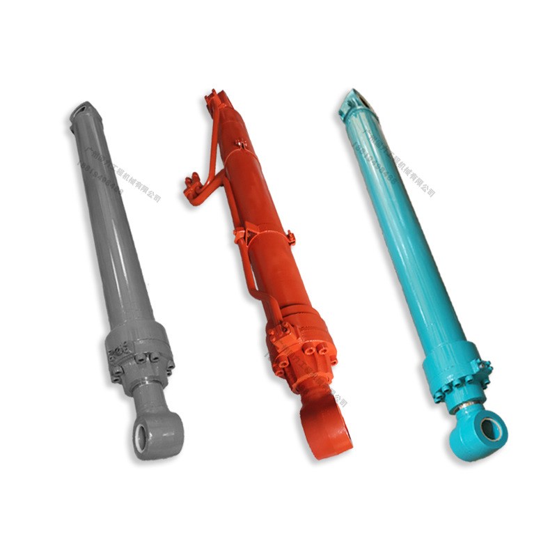 挖机油缸徐工XE60大中小臂油缸总成缸筒盖活塞杆螺母活塞厂家直销