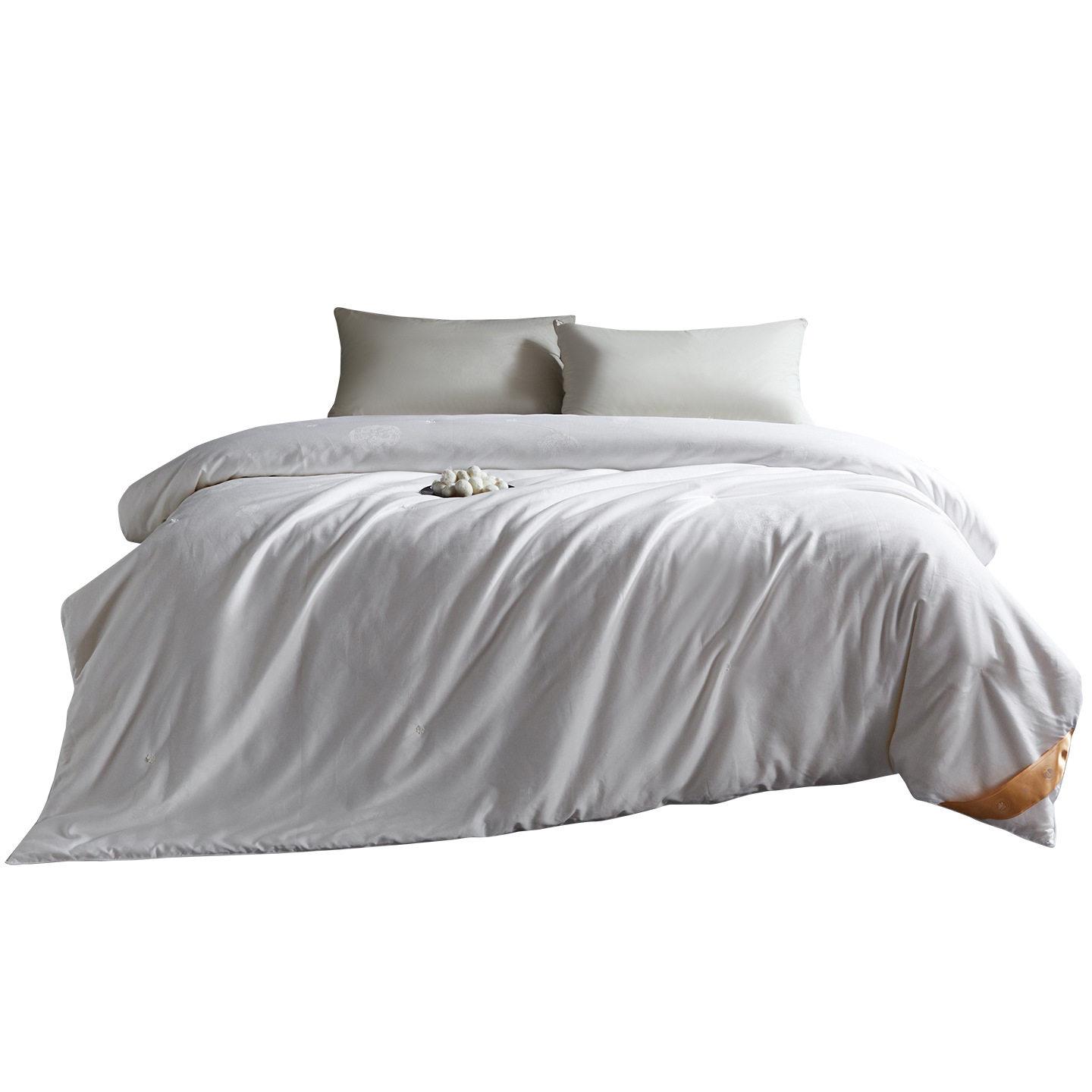 100%桐乡纯手蚕丝被芯冬被桑蚕长丝棉子母被二合一加厚结婚被子