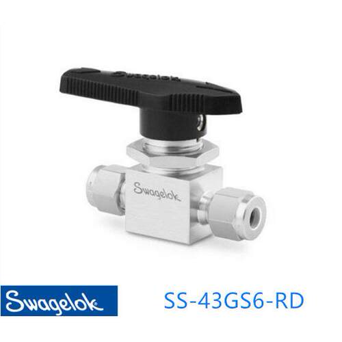 Swagelok世伟洛克(SS-43GS6-RD)40G系列球阀 3/8 in. 卡套管。