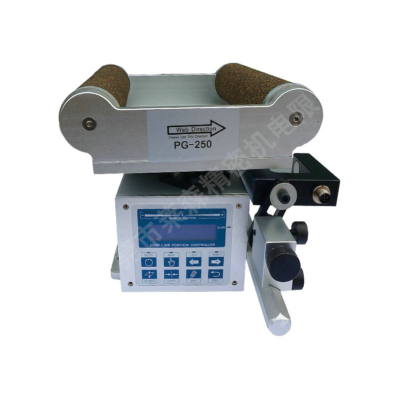 台湾利迅纠偏控制系统LG-300A卷材对边纠偏器张力纠偏一体机