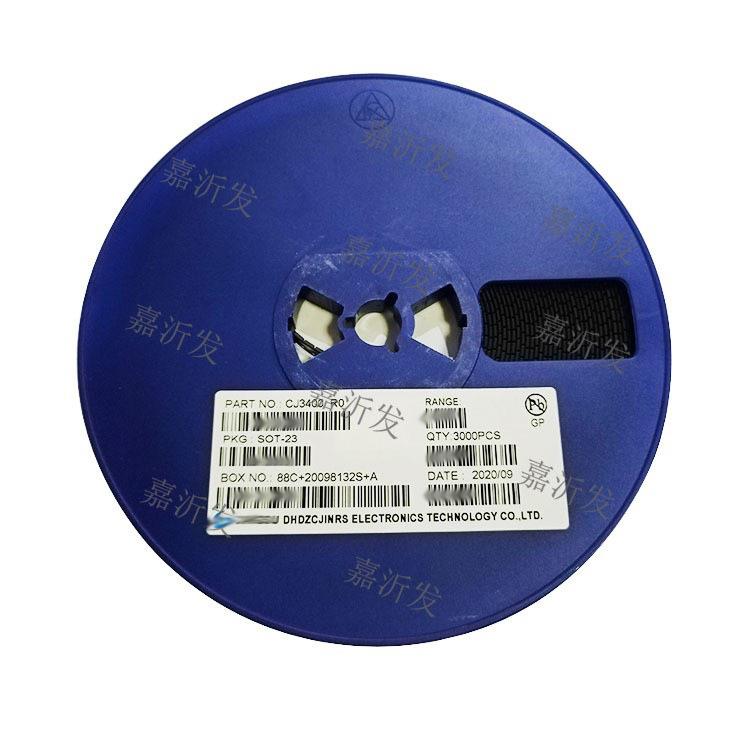 CJ3400 N沟道MOS场效应管 封装SOT-23 5.8A/30V 贴片三极管