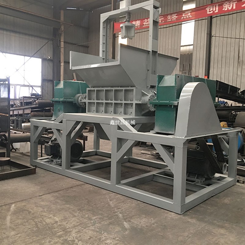 大型撕碎机多功能固废双轴撕碎机轮胎木材破碎机金属垃圾粉碎机