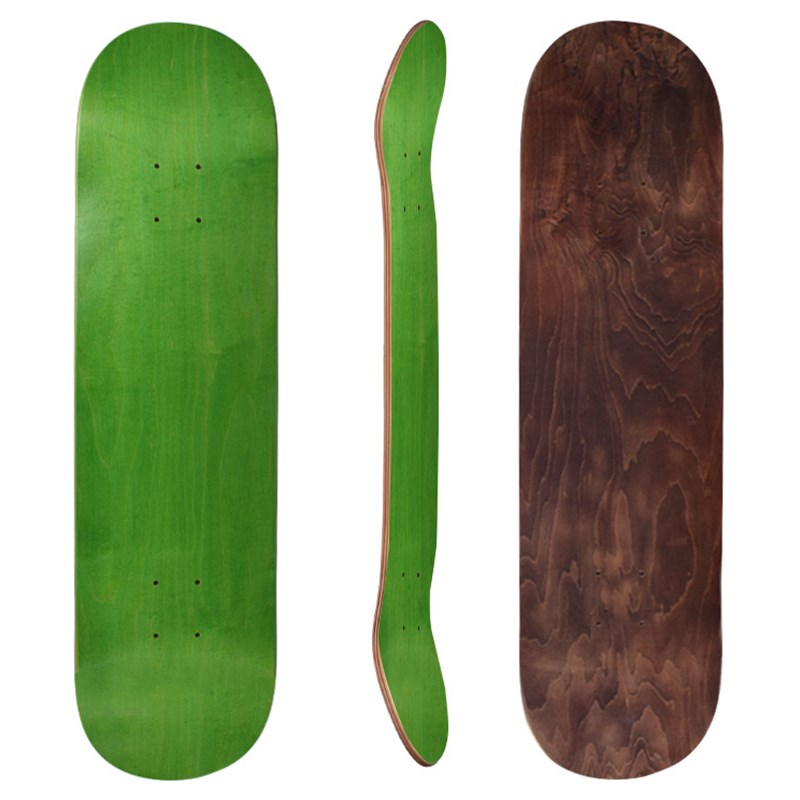 滑板板面陆地冲浪板鱼板双翘长板速降刷街加拿大全加枫木七层板面